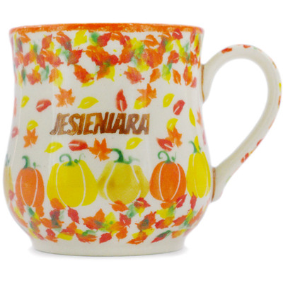 Polish Pottery Mug 13 oz