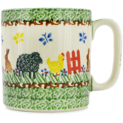 Polish Pottery Mug 13 oz
