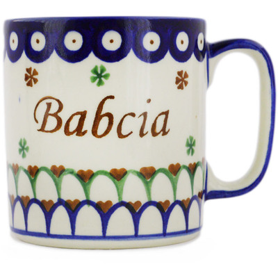 Polish Pottery Mug 13 oz