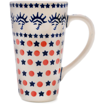 Polish Pottery Mug 13 oz