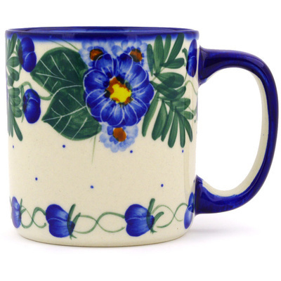 Polish Pottery Mug 13 oz