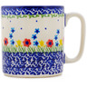 Polish Pottery Mug 13 oz Primary Spring