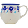 Polish Pottery Mug 13 oz The Floral Wish