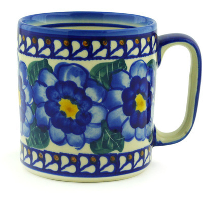 Polish Pottery Mug 13 oz UNIKAT