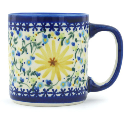 Polish Pottery Mug 13 oz UNIKAT