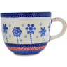 Polish Pottery Mug 13 oz Winter Sights UNIKAT