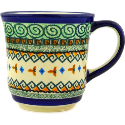 Polish Pottery Mug 14 oz Albuquerque UNIKAT