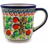 Polish Pottery Mug 14 oz Apple Orchard