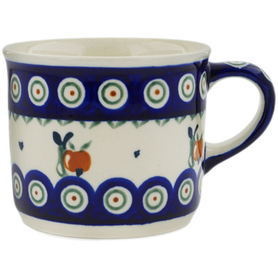 Polish Pottery Mug 14 oz Apple Pears