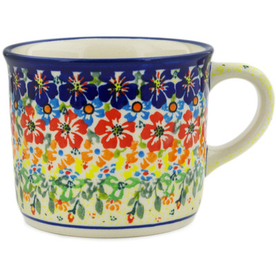 Polish Pottery Mug 14 oz Bright Eyes UNIKAT