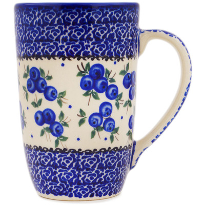 Polish Pottery Mug 14 oz
