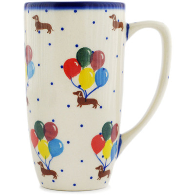 Polish Pottery Mug 14 oz