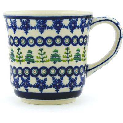 Polish Pottery Mug 14 oz