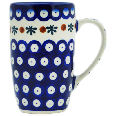 Polish Pottery Mug 14 oz Mosquito