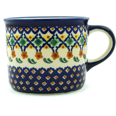Polish Pottery Mug 14 oz Octoberfest