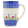 Polish Pottery Mug 14 oz Primary Spring