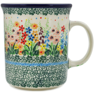 Polish Pottery Mug 15 oz Colors Of The Wind UNIKAT