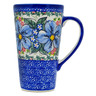 Polish Pottery Mug 15 oz Floral Dream UNIKAT