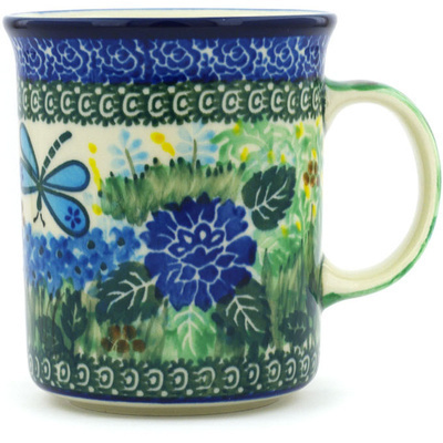 Polish Pottery Mug 15 oz Garden Delight UNIKAT