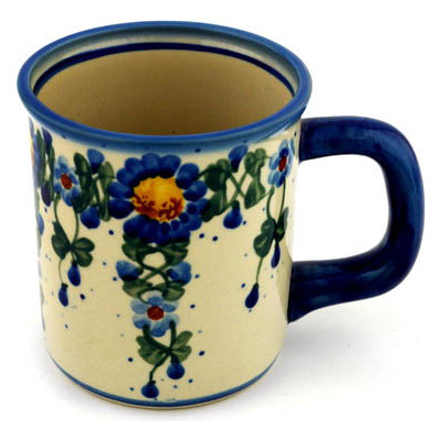 Polish Pottery Mug 15 oz