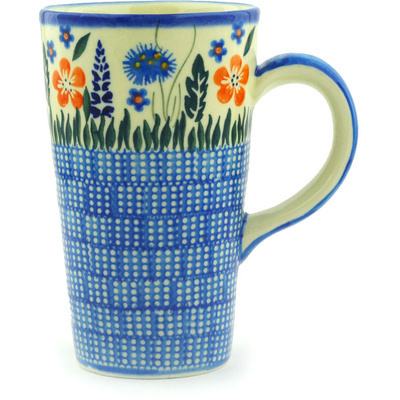 Polish Pottery Mug 15 oz