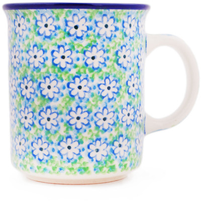 Polish Pottery Mug 15 oz Lily Lovely
