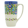 Polish Pottery Mug 15 oz Playground Meadow UNIKAT