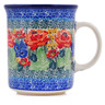 Polish Pottery Mug 15 oz Splendid Meadow UNIKAT