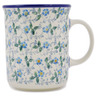 Polish Pottery Mug 15 oz Summer Wind
