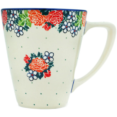 Polish Pottery Mug 16 oz Spring&#039;s Arrival