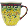 Polish Pottery Mug 17 oz Sunshine Grotto UNIKAT