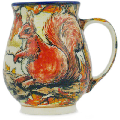 Polish Pottery Mug 17 oz UNIKAT