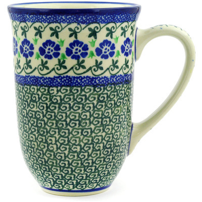 Polish Pottery Mug 19 oz Bayou Song
