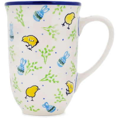 Polish Pottery Mug 19 oz Easter Day