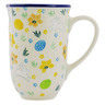 Polish Pottery Mug 19 oz Egg Hunt