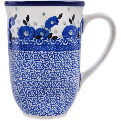 Polish Pottery Mug 19 oz Eternal Winter