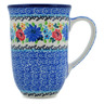Polish Pottery Mug 19 oz Floweret