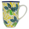 Polish Pottery Mug 19 oz Fresh Pear