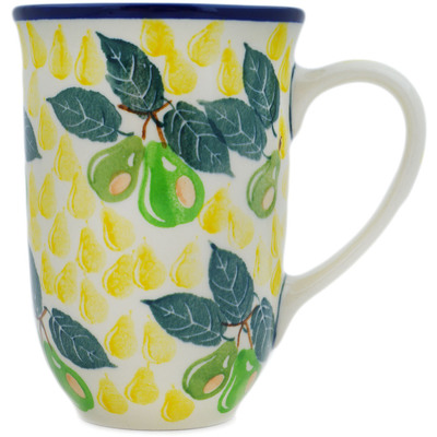 Polish Pottery Mug 19 oz Fresh Pear