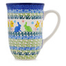 Polish Pottery Mug 19 oz Hopping In Love