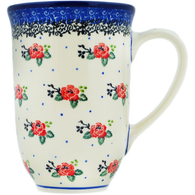 Polish Pottery Mug 19 oz Pasadena Delight