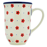 Polish Pottery Mug 19 oz Wildflower Burst