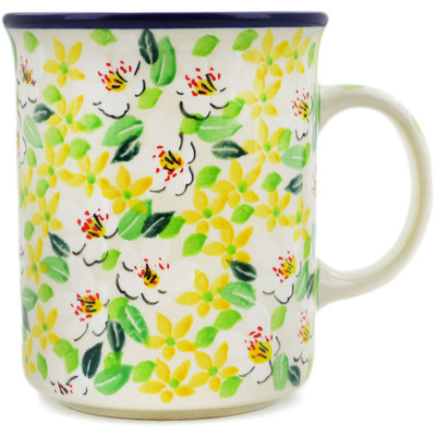 Polish Pottery Mug 20 oz Anemones At Dawn UNIKAT