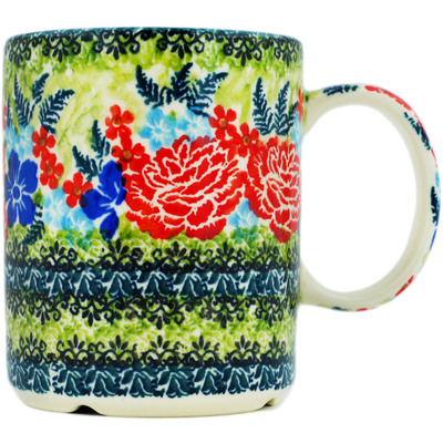 Polish Pottery Mug 20 oz Beautiful Brambles UNIKAT