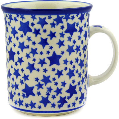 Polish Pottery Mug 20 oz Starlight