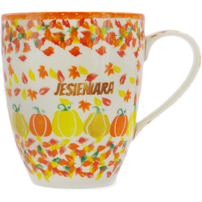 Polish Pottery Mug 21 oz