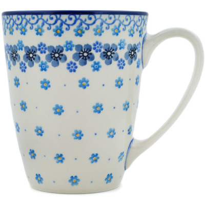 Polish Pottery Mug 22 oz Overcast Beauty