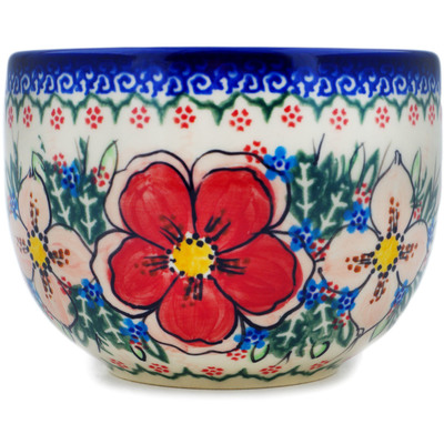 Polish Pottery Mug 22 oz Perfect Garden UNIKAT