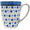 Polish Pottery Mug 22 oz Scattered Blossoms