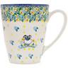 Polish Pottery Mug 22 oz Sheep In The Meadow